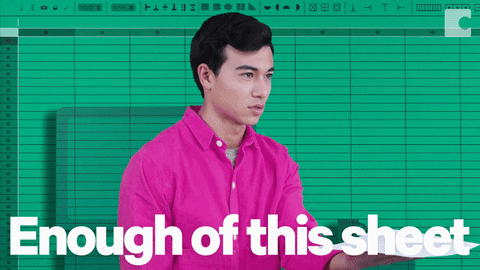 Coda facepalm excel enough of this sheet GIF