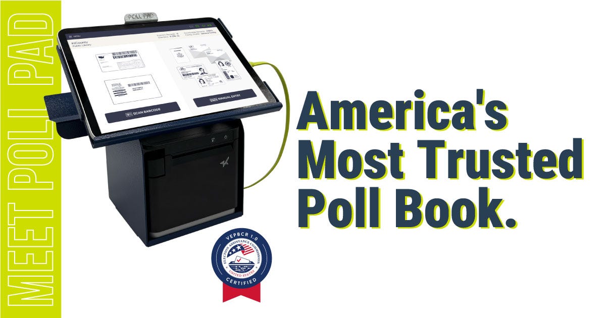 KNOWiNK's Electronic Poll Book First-in-Nation to Achieve EAC Certification  - KNOWiNK