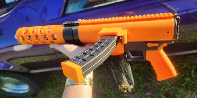 r/3D2A - The Sten Eleven is ready to test fire.....