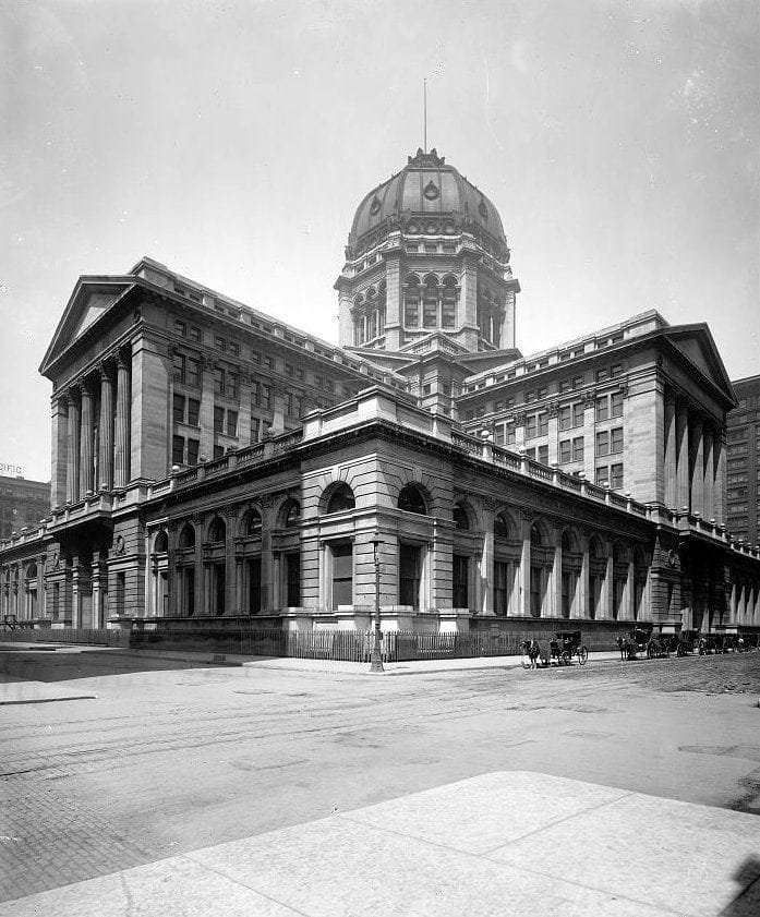 Post Office, Chicago, Illinois 1900s