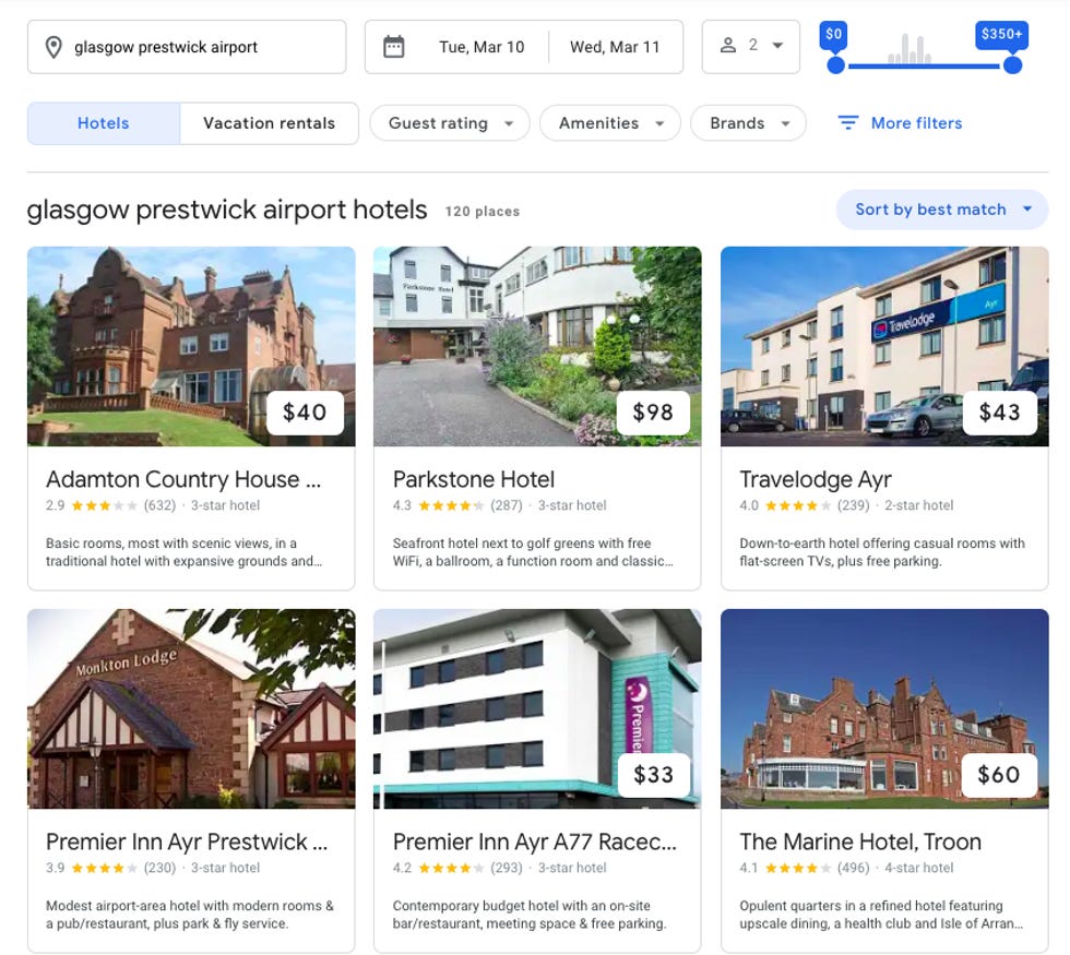 Rates for March 10-11, 2020