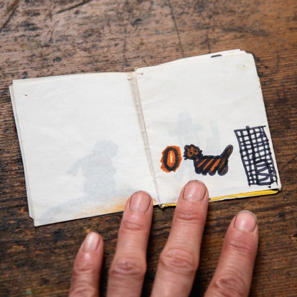 bookbinding kid art circus