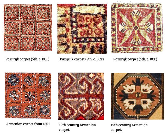 The Red Color of Armenian Garments and Rugs - PeopleOfAr