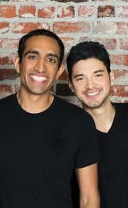 nikhil and alejandro back to the roots co founders