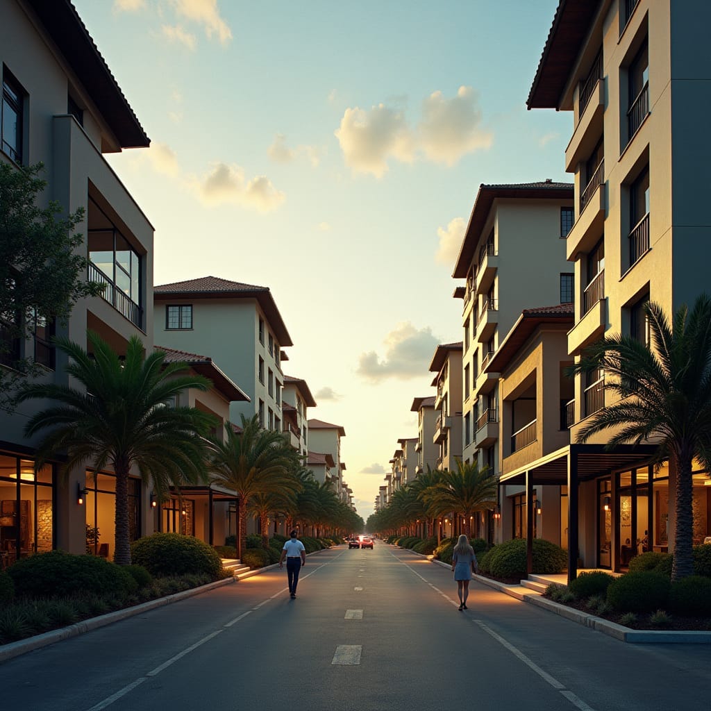 Mixed-use development in jamaica