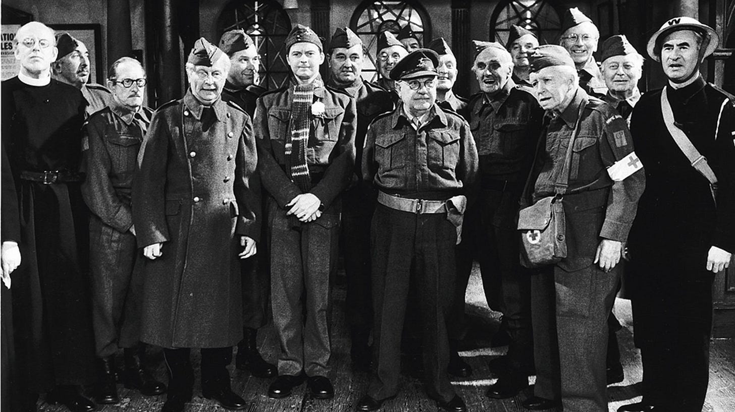 Dad's Army actor Frank Williams: "The British nation survives on humour"