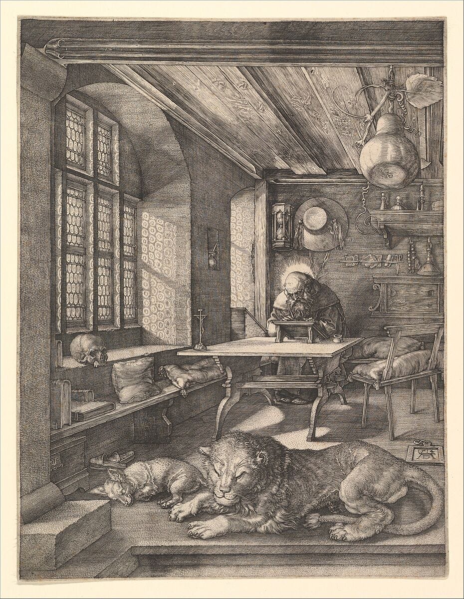 Albrecht Dürer | Saint Jerome in His Study | The Metropolitan Museum of Art