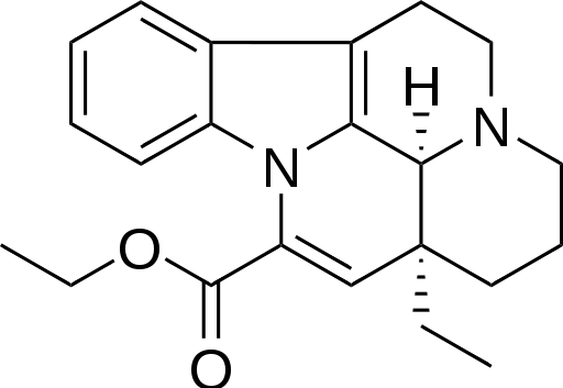 Vinpocetine molecule