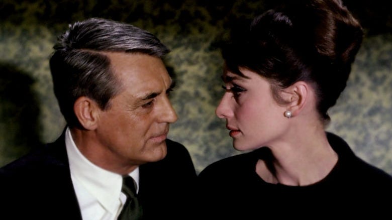Audrey Hepburn And Cary Grant Were Well Aware Of Their Awkward Age Gap In  Charade