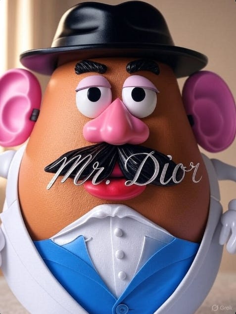 Mr. Dior's Lost the Plot