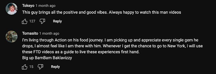 "I can't explain how much I love what this man does. This show, his music, his art, simply phenomenal", "This motivates me to get through a horrible antidepressant withdrawal... and move to new york and live a simple life. This is life giving", "Bam Bam is an artist of the life".