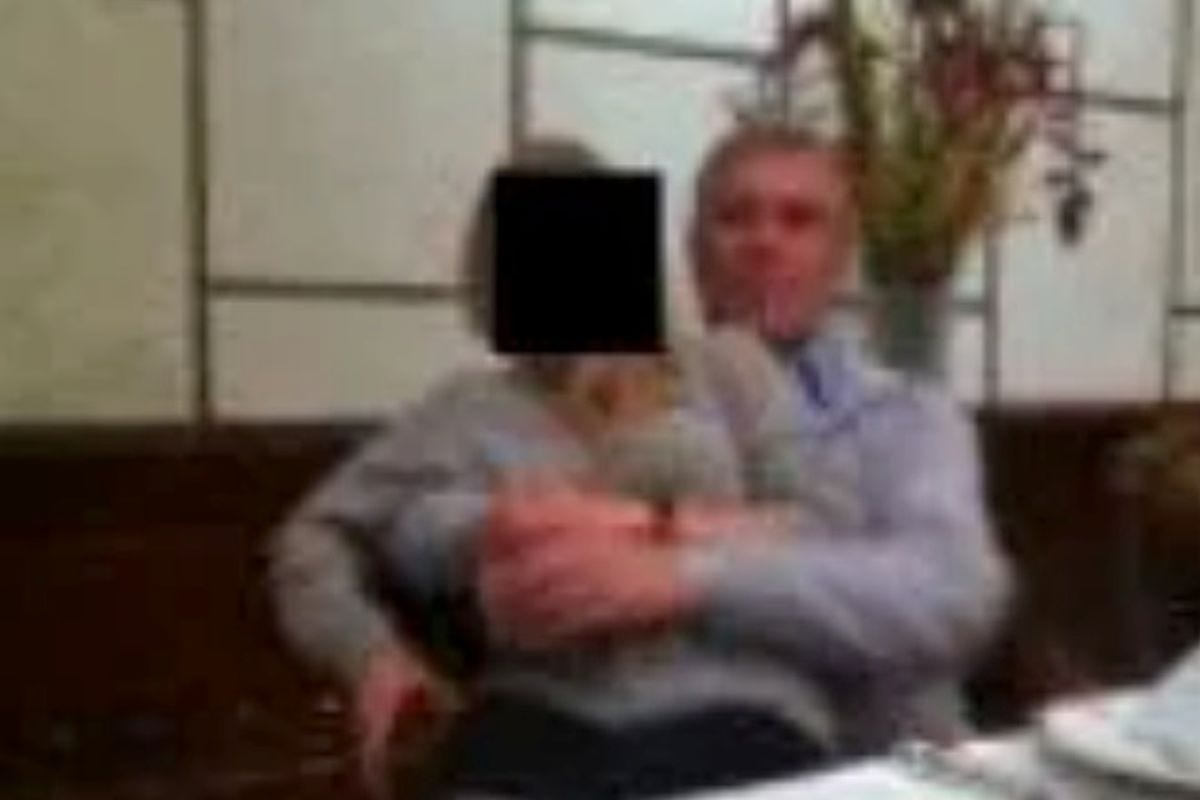 A photograph that appears to show Andrew Mountbatten-Windsor with a young woman on his lap has been published by the US Department of Justice