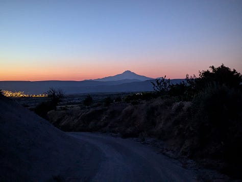 A very early start to the day