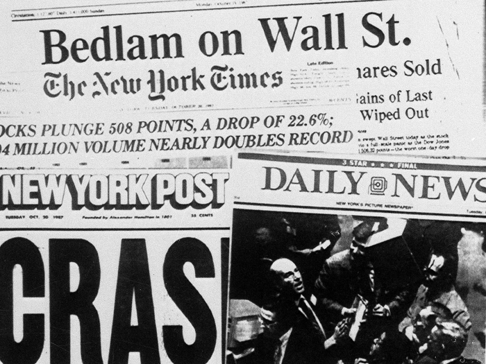 Black Monday, Dow Jones Industrial Average 1987 Crash Lesson - Business Insider Black Monday, Dow Jones Industrial Average 1987 Crash Lesson - Business Insider