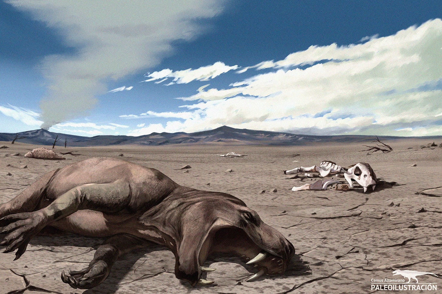 Permian Extinction by CamusAltamirano on DeviantArt