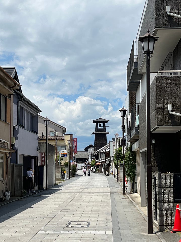 Photos of Kawagoe on the outskirts of Tokyo