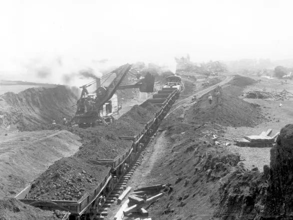 Panama Canal Excavation Panama Canal Excavation