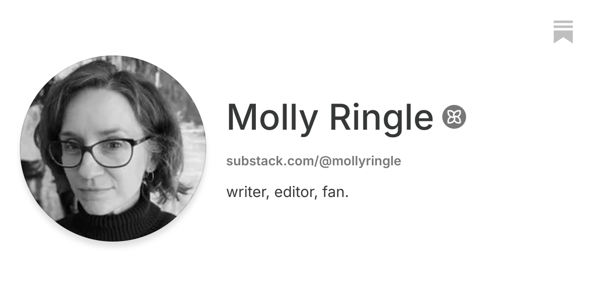 Molly Ringle | Substack