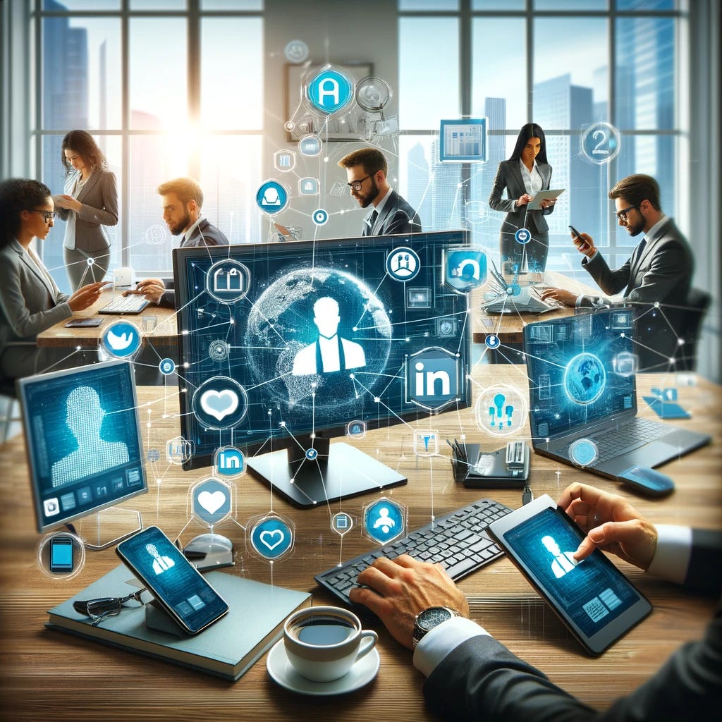 Linkedin le réseau social qui s'immisce dans notre vie professionnel