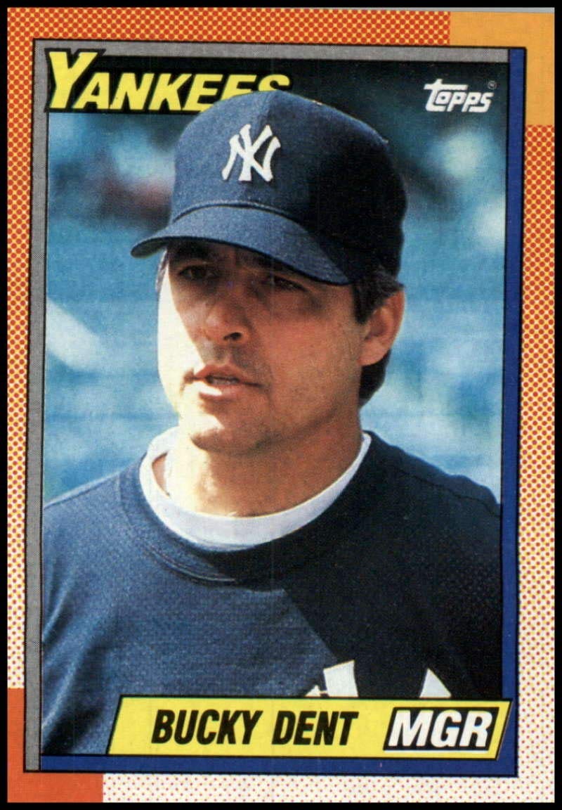 Amazon.com: 1990 Topps #519 Bucky Dent MG New York Yankees Baseball MLB : Everything Else Amazon.com: 1990 Topps #519 Bucky Dent MG New York Yankees Baseball MLB : Everything Else
