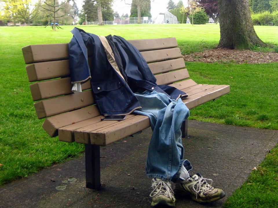 Rapture clothes left behind