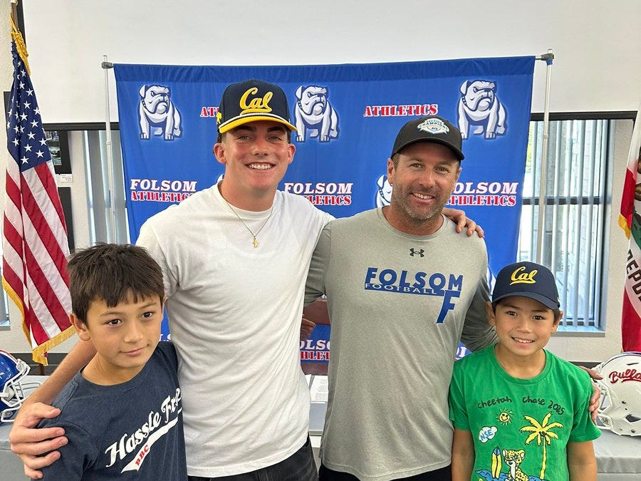 Cal Football Lands Their First 2028 Commit in Folsom QB Brody Rudnicki