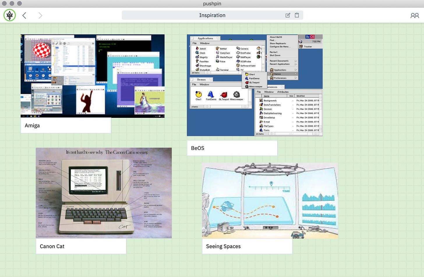 Screenshot of PushPin Screenshot of PushPin