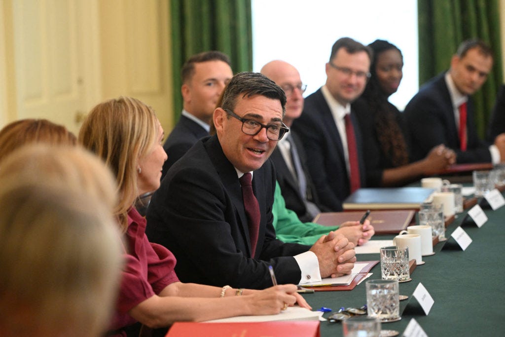 UK's new prime minister gathers his Cabinet after sweeping away Starmer  supporters | PBS News