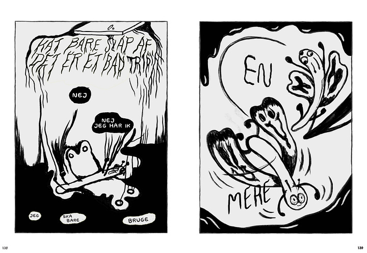 female artis, nonbinær artist, graphic novel