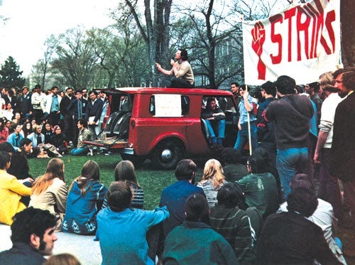 David Correia '75 Recalls the Campus Protests of 1970