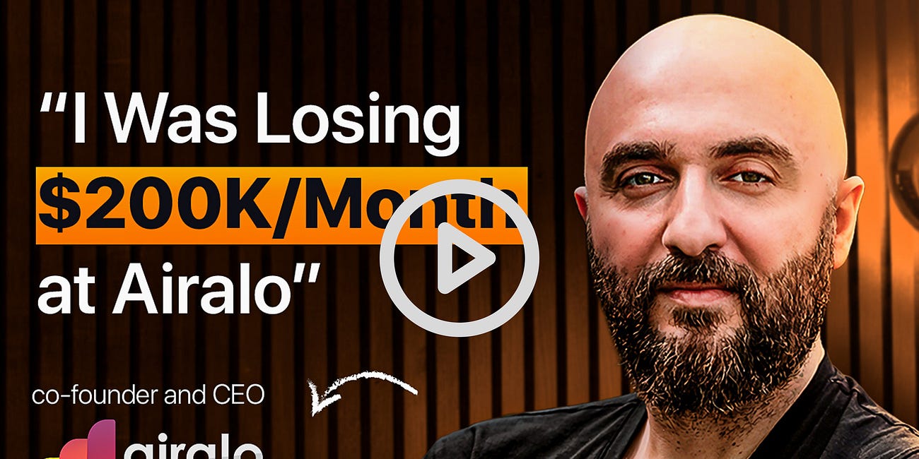 Forget AI: Inside the Meltdown That Made Airalo #1 eSIM Unicorn | Ahmet Bahadir Ozdemir