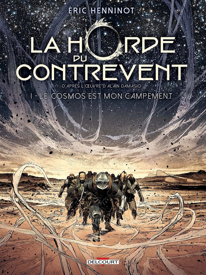 La Horde d Contrevent, Alain Damasio, Eric Henninot