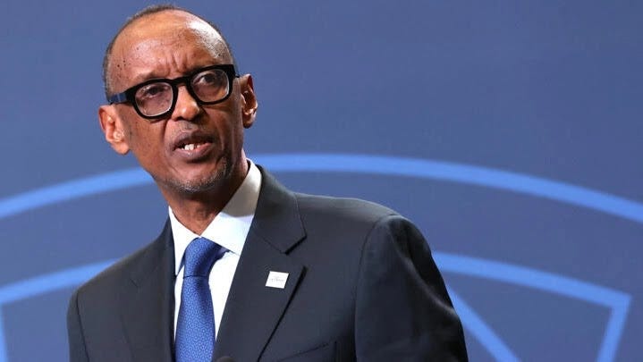 Rwandan President Paul Kagame speaks at the US-Africa Leaders Summit on December 13, 2022 in Washington, DC. Rwandan President Paul Kagame speaks at the US-Africa Leaders Summit on December 13, 2022 in Washington, DC.