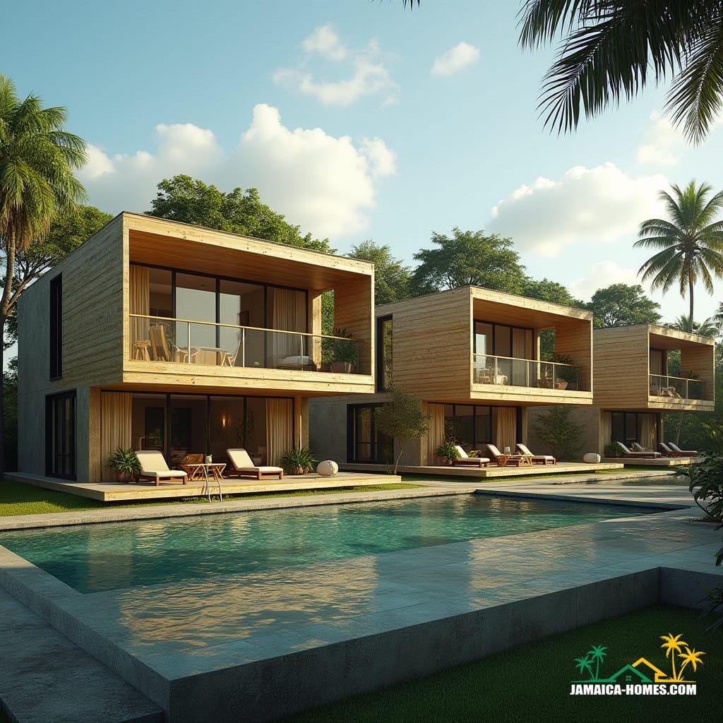 Beatiful modern h bamboo home in jamaica