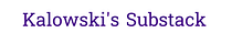 Kalowski's Substack