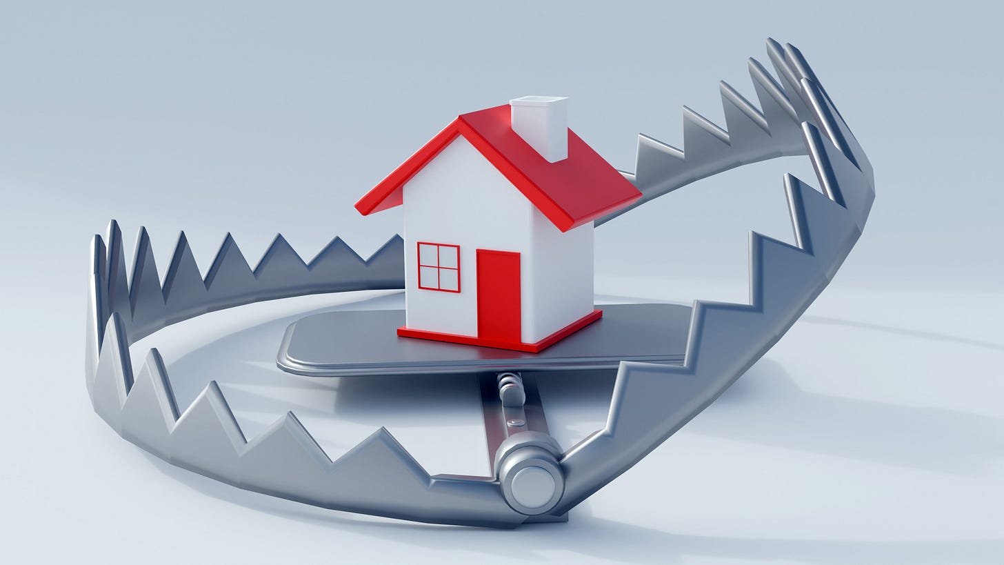 real estate crime fiction