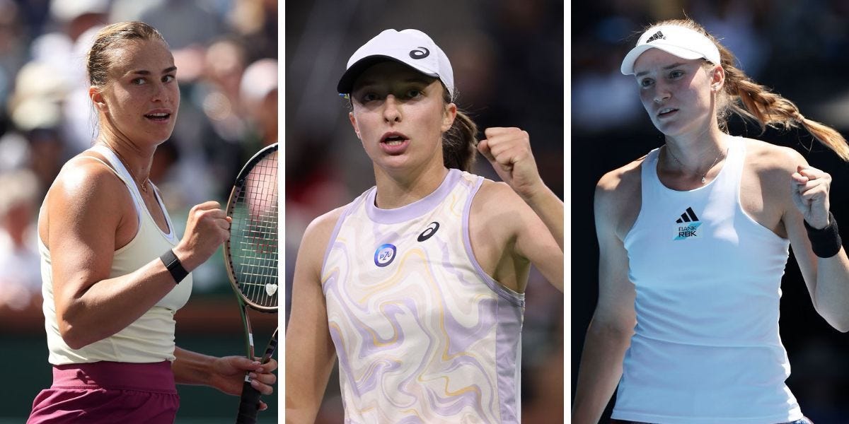 How Iga Swiatek, Aryna Sabalenka, and Elena Rybakina's Indian Wells runs  provide proof of long-awaited stability on WTA tour