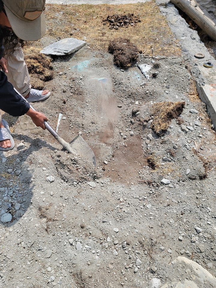 Manang Artist Residency Pit Kiln
