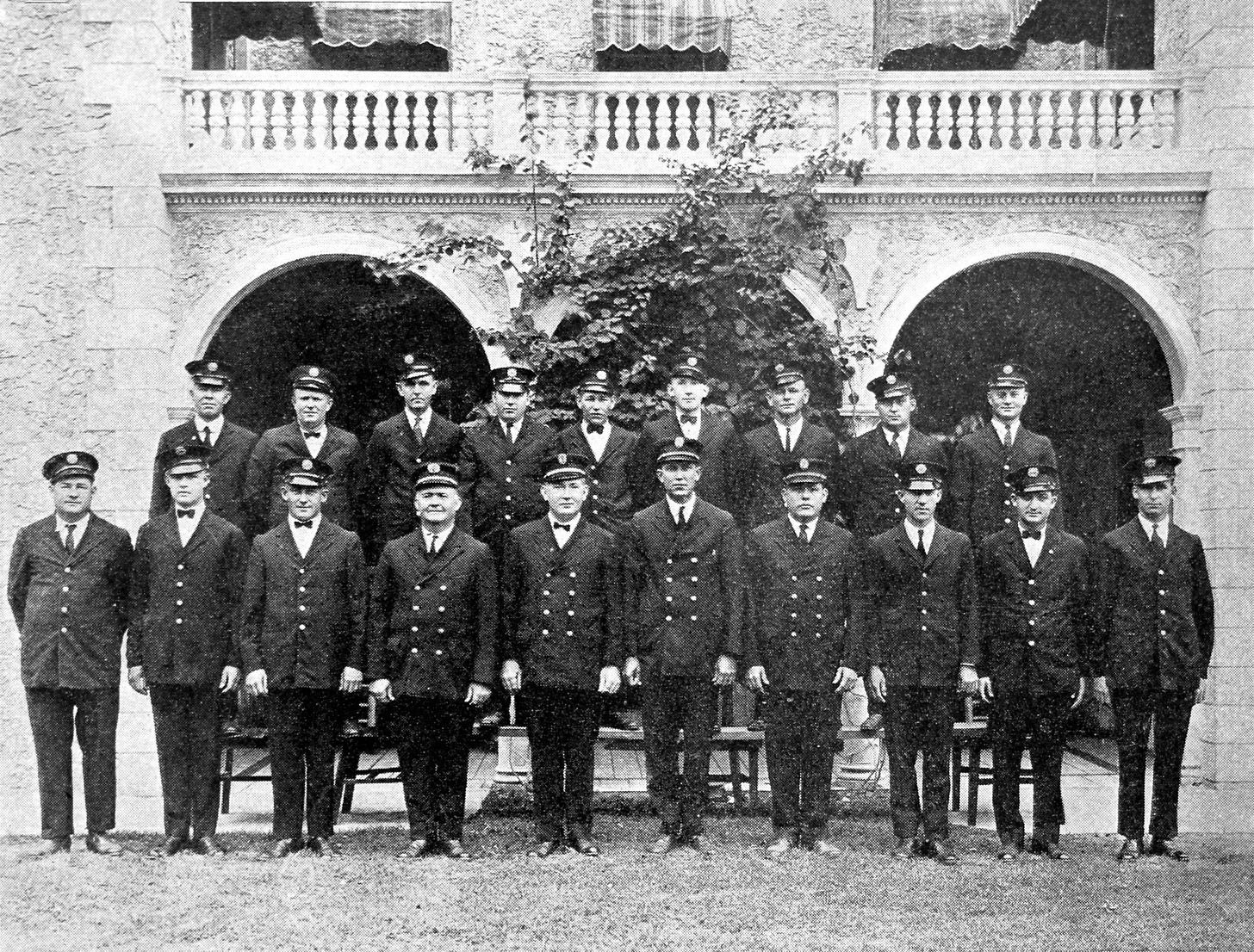 Figure 5: James Sharpe Sr. at Fire Station #4 on South Miami Avenue in the Brickell neighborhood in 1926. Courtesy of the Miami Fire Department. Figure 5: James Sharpe Sr. at Fire Station #4 on South Miami Avenue in the Brickell neighborhood in 1926. Courtesy of the Miami Fire Department.