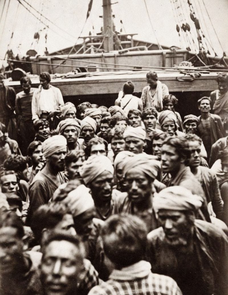 Tragic Journey of Indian Indentured Laborers (Girmitiya Mazdoor)