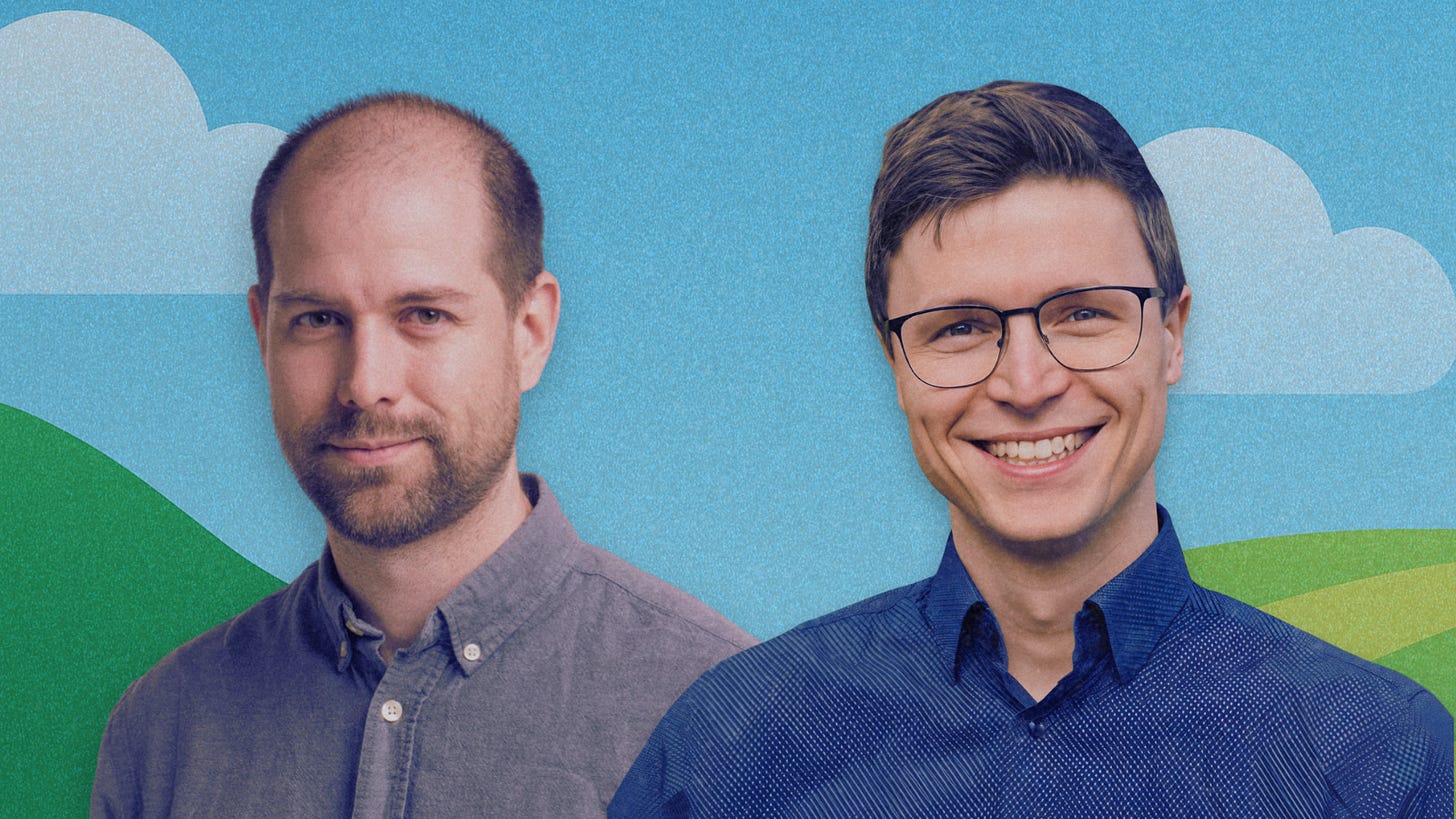 Dr. Rodrigo Ledesma-Amaro (Left), Dr. Oliver Konzock (Right).