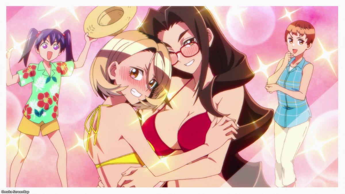 Ponkotsu Fuuki Iin to Skirt-take ga Futekisetsu na JK no Hanashi &mdash; Episode 6 &mdash; Nadeshiko Poem Model Swimsuits
