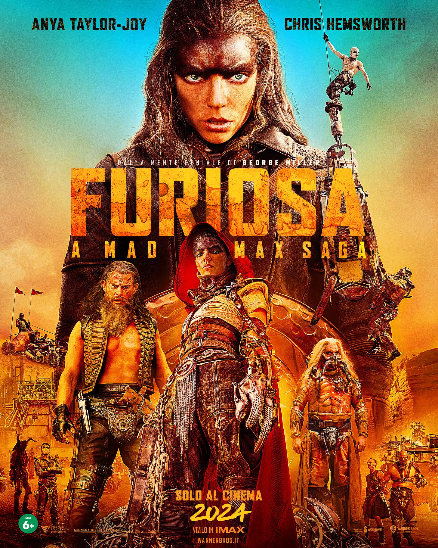 Emozioni al Cinema: “Furiosa: A Mad Max Saga” - Il poster italiano