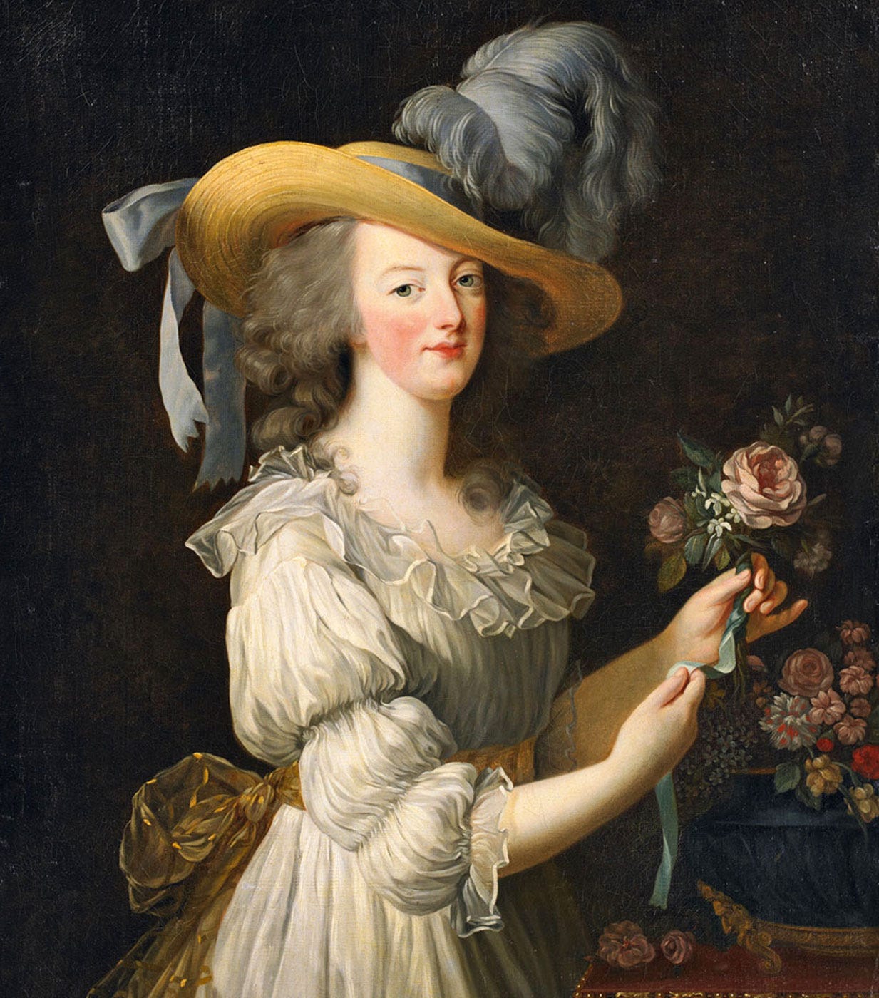 Elizabeth Vigée Lebrun, Marie Antoinette, Schloss Wolfsgarten, Langen, Hessen, Germany.