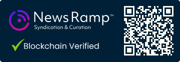 Blockchain Registration, Verification & Enhancement provided by NewsRamp™