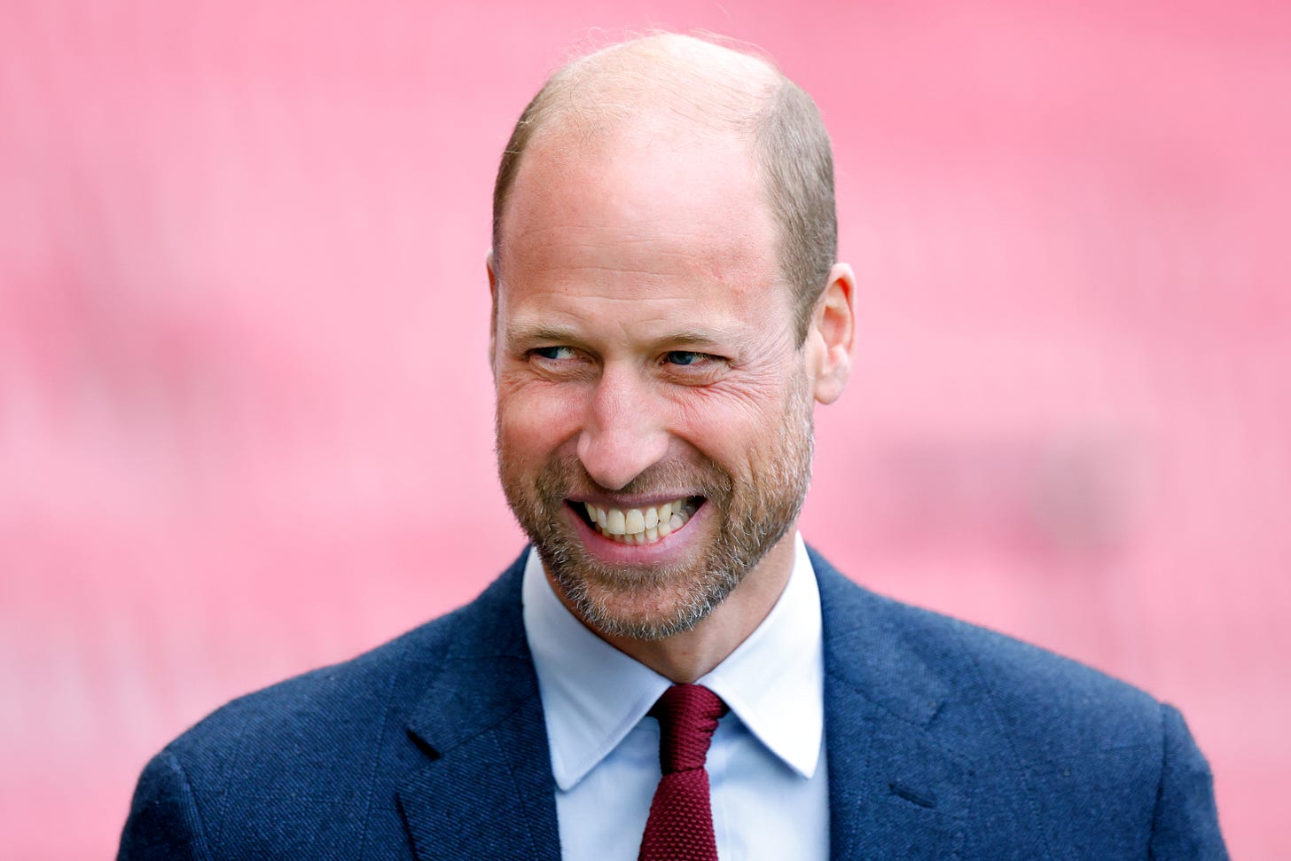 Prince William smiling