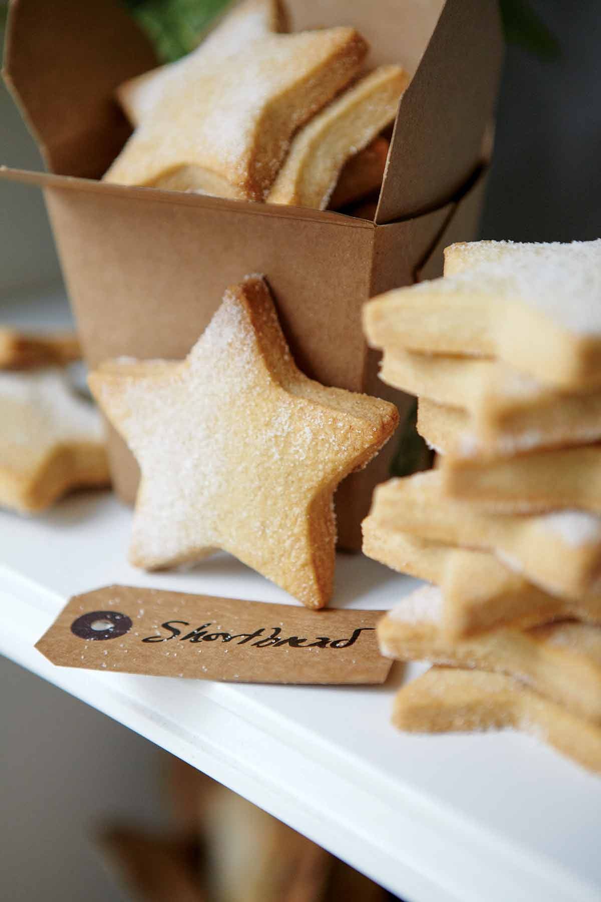 Classic Shortbread Cookies