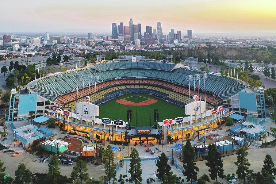 Dodger stadium Photograph by Josh Fuhrman