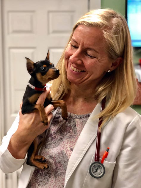 Dr. Melissa Magnuson with her patients