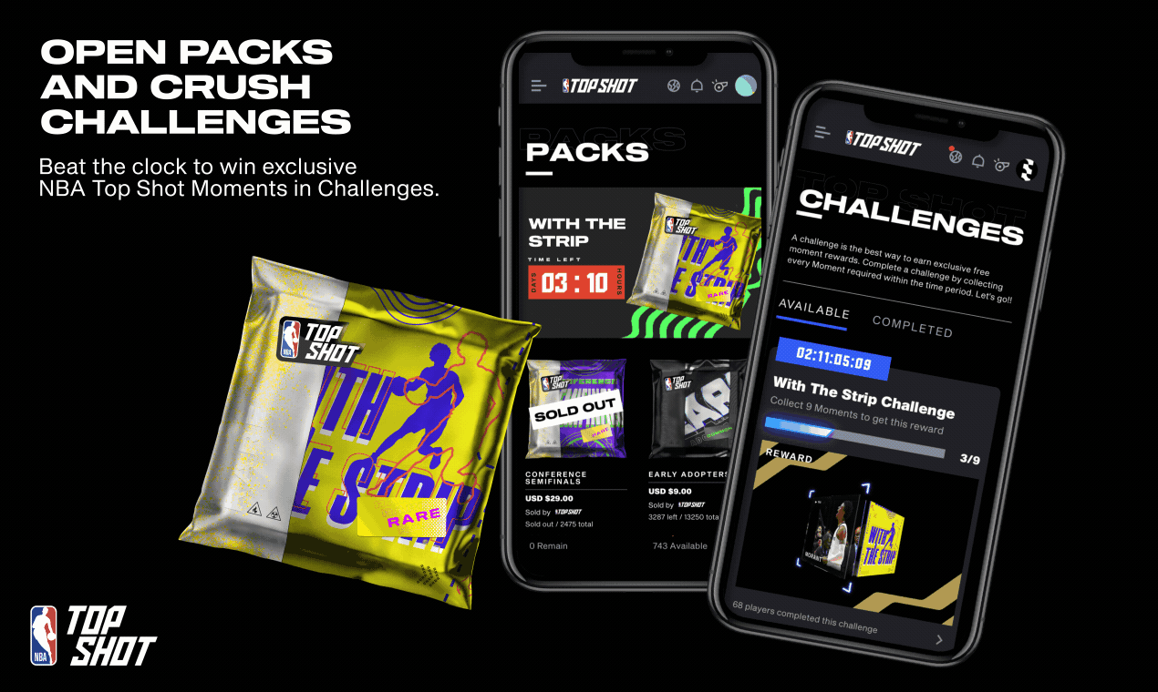 NBA Top Shot - Trade officially-licensed NBA collectibles with friends |  Product Hunt